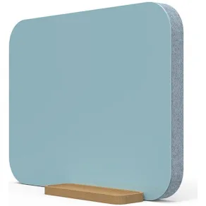 Bordsskärm & Skrivtavla Mood Fabric Table, 600x450mm, Isblå