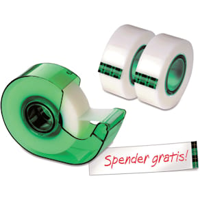 Klebeband Scotch Magic 665, 19 mm x 25 m, 3 Rollen + Handabroller