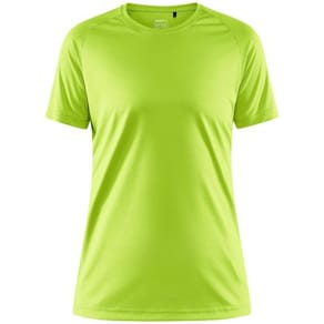 Tränings tee CORE dam lime L