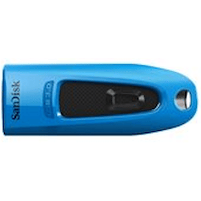SanDisk Ultra - USB flash-enhet - 64 GB - USB 3.0 - blå