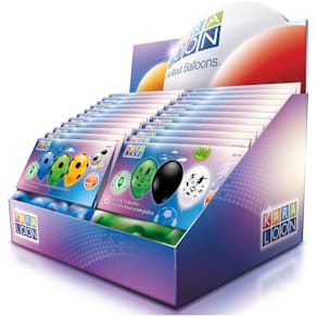 Luftballon KARALOON Fußball 40BT, sortiert