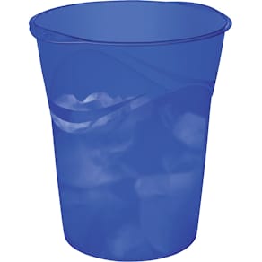 Papierkorb CEP Happy, ultramarinblau, 14 Liter