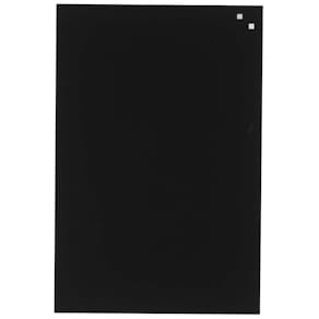 Glastavle Naga sort 400x600 mm, 3-pak