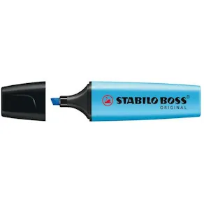Överstrykningspenna STABILO Original Blå, 10st