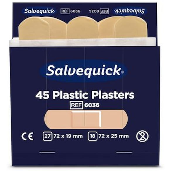 Plaster SALVEQUICK plast refill (45) 6frp