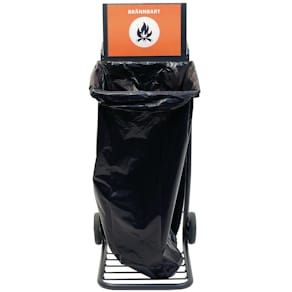 Säckvagn ACTIVA sortering 125L svart
