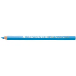 Färgpenna Faber-Castell Jumbo Ljusblå, 12/fp