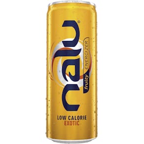 Energiedrank Nalu Exotic, blik 25 cl, pak van 24 stuks