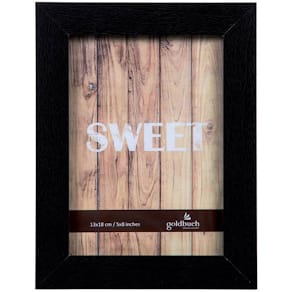 Bilderrahmen GOLDBUCH Dream, schwarz, 13 x 18 cm