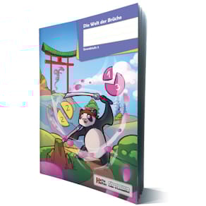 Arbeitsheft HEFTE HELFEN Die Welt der Brüche, Grundstufe 2