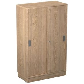 Skjutdörrskåp 3xA4 800 mm ek