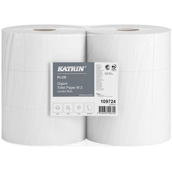 Toalettpapir KATRIN Plus G M 2L 310m (6)