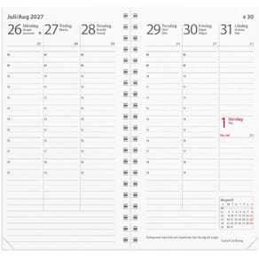 Burde Kalender Interplano refill 2027