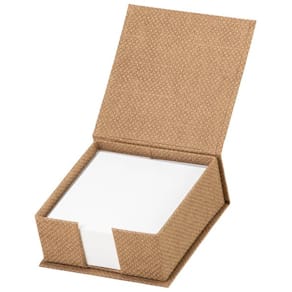 Zettelbox Rössler Soho Special Line, hazelnut, 110 x 46 x 110 mm