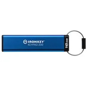 Kingston IronKey Keypad 200 - USB flash-enhet - krypterat - FIPS