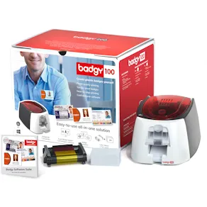 Badgy100 plastic card printer