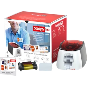 Badgy100 plastic card printer