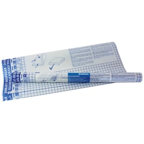 Einbandfolie DONAU, transparent, 2 m x 45 cm