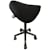 Sadelstol KENSON Flexsadel sort