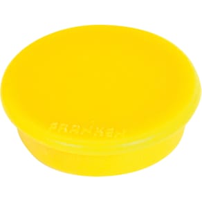 Magnet FRANKEN, Ø 24 mm, gelb