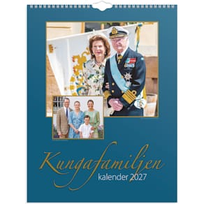Burde Väggkalender Kungafamiljen 2027
