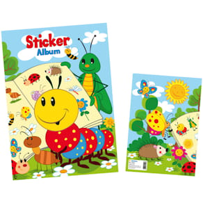 Stickeralbum HERMA Frieda & Friends, A5, 16 Seiten, bunt