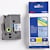 TZe tape Brother P-Touch, 18 mm, zwart op blauw