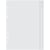 Filofax A5 Plastficka Dragkedja Transparent