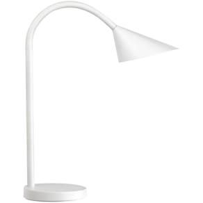 Skrivbordslampa Sol LED vit