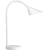 Skrivbordslampa Sol LED vit