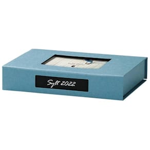 Fotobox Rössler Passepartout, denim, 203 x 45 x 147 mm, Magnet,