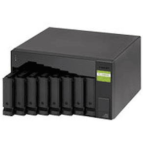 QNAP TL-D800C - Hårddiskarray - 8 fack (SATA-600) - USB 3.2 Gen