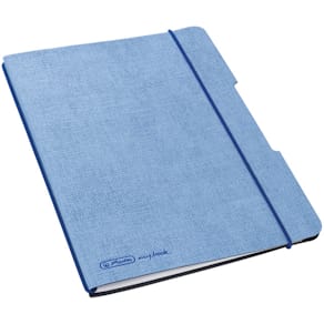 Notizheft Herlitz my.book, 40 Blatt, A5, punktiert, hellblau