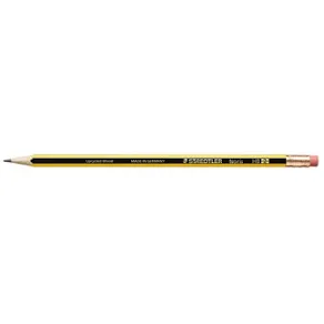 Blyertspenna STAEDTLER topgummi HB 12/fp