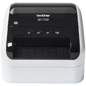 QL-1100C Bred etikettskrivare för adresslappar/streckkoder