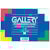 Systeemkaarten Gallery, gekleurd, ft 10 x 15 cm, gelijnd, pak