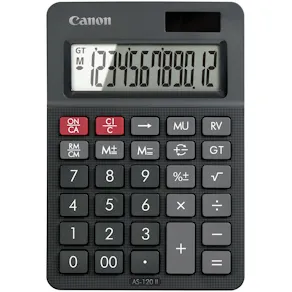 Canon AS-120II DBL desktop calculator