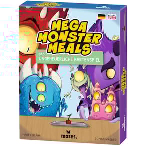 Kartenspiel MOSES Mega Monster Meals 90610, Monster-Motiv