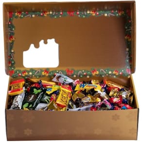 Godis Guldbox stor inslaget mix 2,2kg