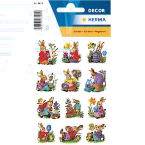 Schmucketiketten HERMA Nostalgie-Hasen