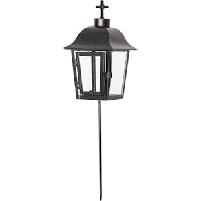 Gravlykta Serene 46cm svart