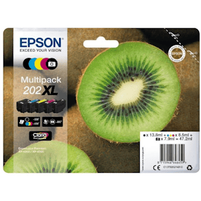Bläckpatron EPSON T202 5-Färger XL 5/FP
