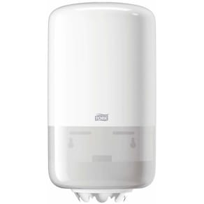 Aftørringspapirdispenser Tork M1 mini, centertræk, hvid