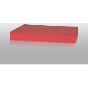 Karton Folia julerød, ubestrøget A4 180 g/m², smalbane, 100 ark