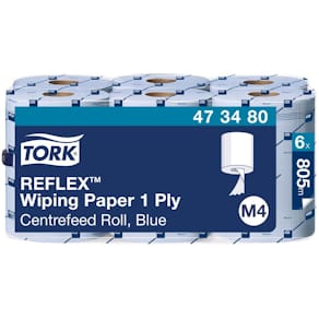 Torkrulle TORK Adv M4 Reflex Blå 6/fp