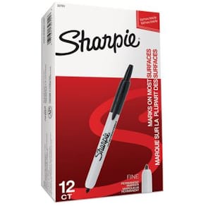 Merkepenn SHARPIE RT permanent F sort