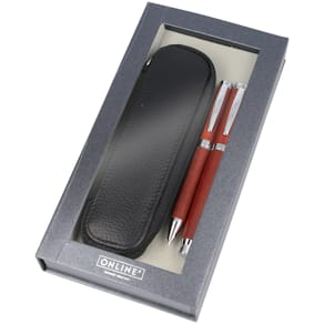 Schreibgeräteset Online Nature Style, beechwood