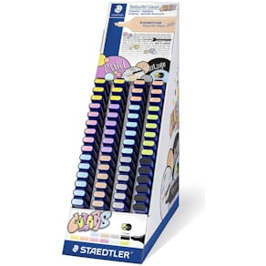 Tekstmarker Staedtler 364 assorterede farver, 1–5 mm, 55 stk