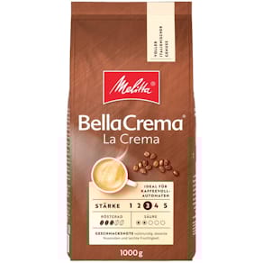 Röstkaffee Melitta BellaCrema LaCrema, 1 kg Bohnen