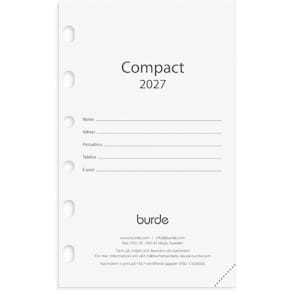 Compact kalendersats 2027